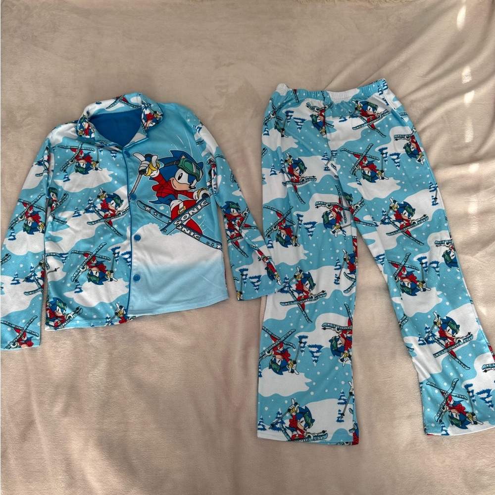 Kids Blue Character Pajamas